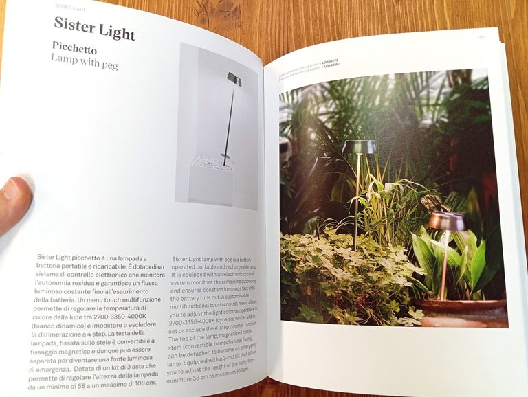 Zafferano lampes-à-porter. Catalogo 2022