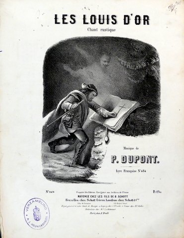 Les Louis d`Or. Chant rustique (Lyre française No. 484)