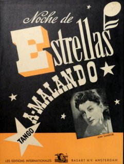 Noche de estrellas. Tango A. Malando [accordeon/piano]