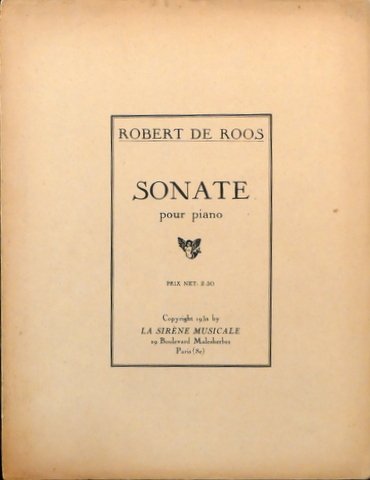 Sonate pour piano