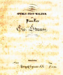 [Op. 30] Sperls-Fest-Walzer per piano forte di Gio. Strauss