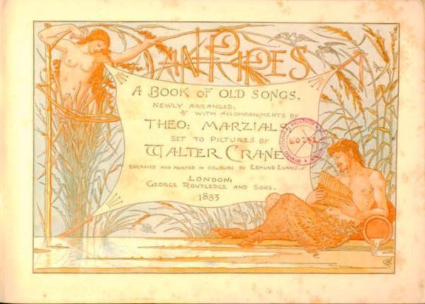 Pan pipes. A book of old songs, newly arranged & …