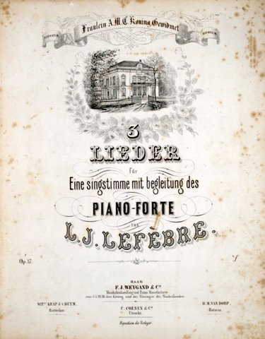 3 Lieder für eine Singstimme mit Begleitung des Piano-Forte. Op. …