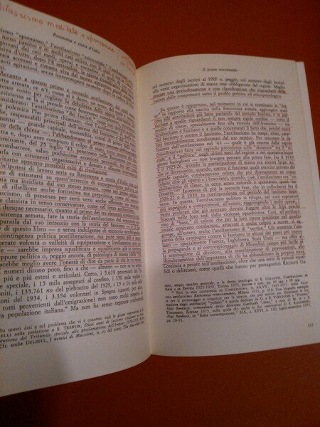 Resistenza e storia d'Italia. Problemi e ipotesi di ricerca