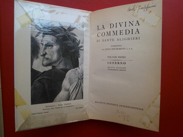 La Divina Commedia vol.I Inferno