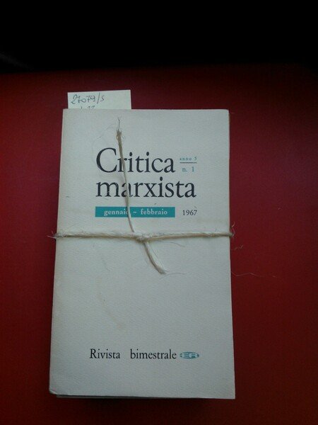 Critica marxista anno 5, 1967