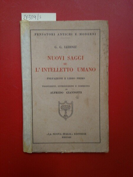 Nuovi saggi e L'intelletto umano prefazione e libro