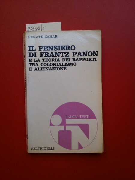 Il pensiero di Frantz Fanon e la teoria dei rapporti …