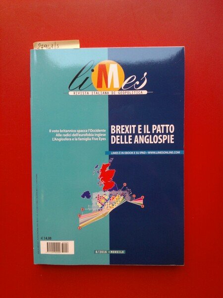Brexit e il patto delle angloscopie Limes 6/2016