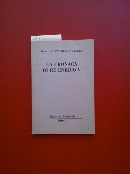 La cronaca di Re Enrico V