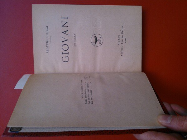 Giovani. Novelle