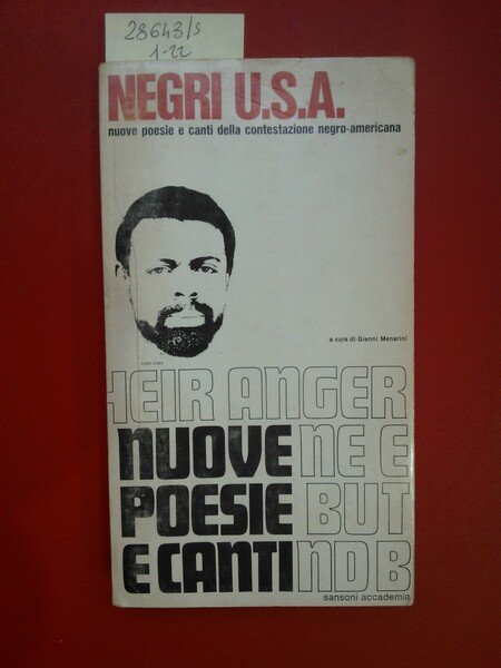 Negri USA. Nuove poesie e canti della contestazione negro- americana