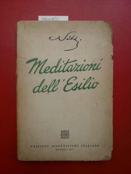 Meditazioni dell'esilio