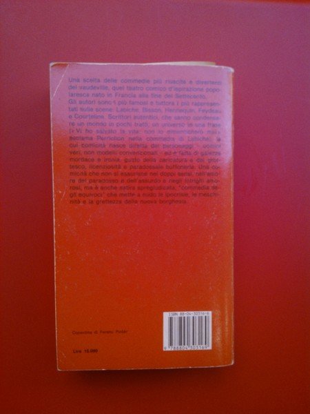 capolavori del vaudeville. (I)