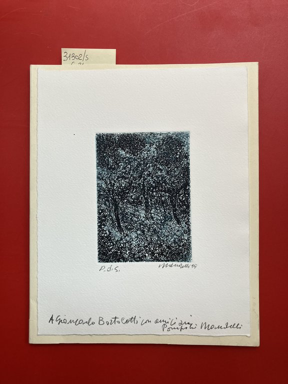 Cette bande-là." Gli ultimi naturalisti Novembre 1954 con acquaforte di …