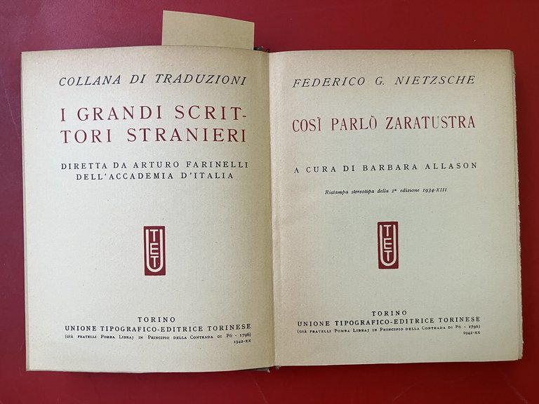 Così parlò Zaratustra