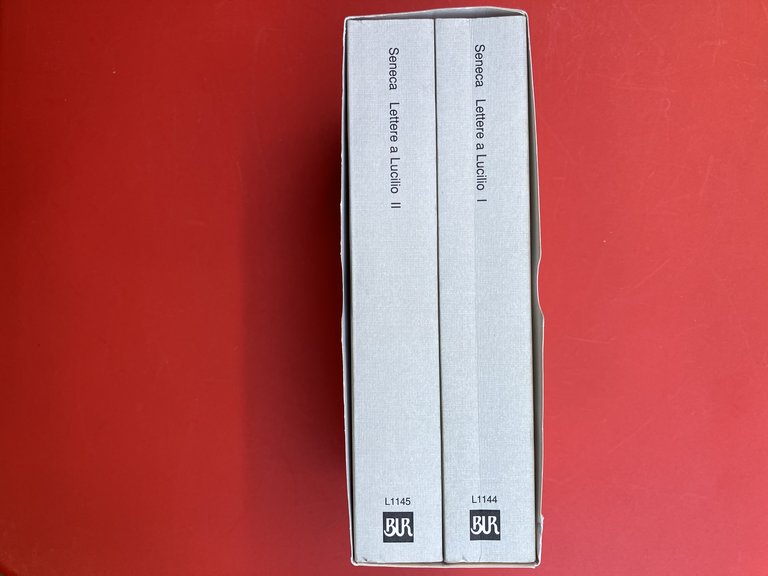 Lettere a Lucilio due volumi