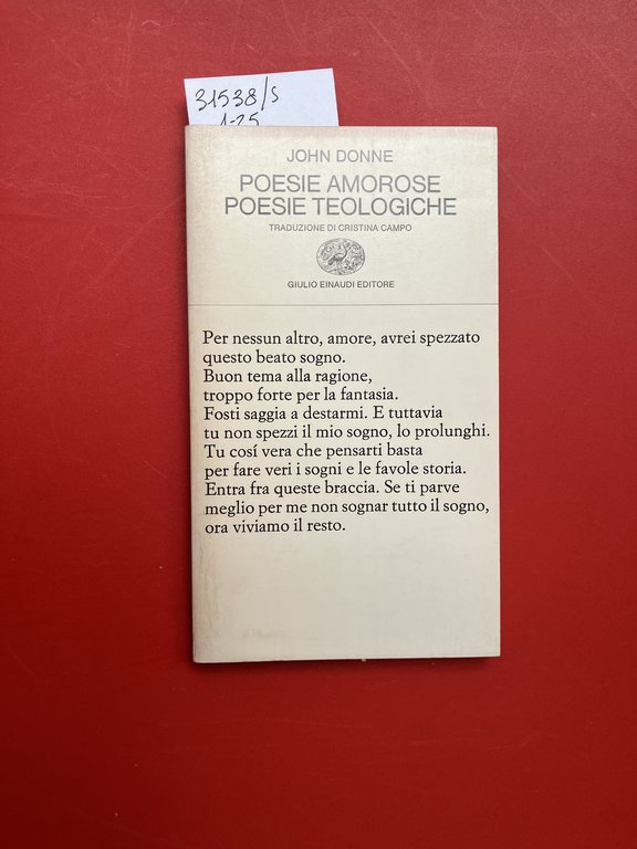 Poesie amorose poesie teologiche