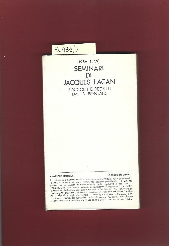 Seminari di Jacques Lacan (1956- 1959)