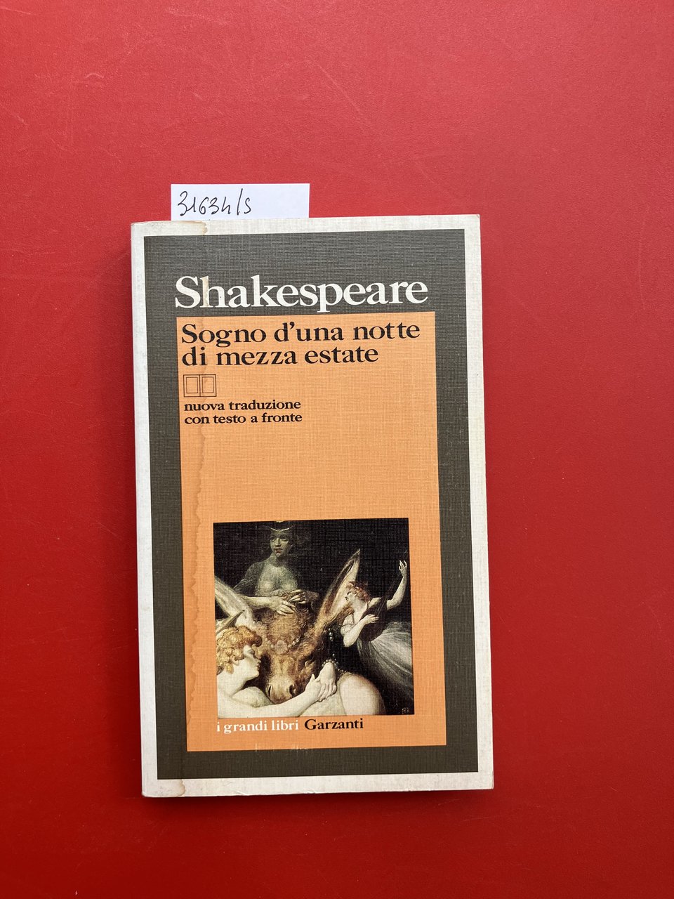 Sogno d'una notte di mezza estate con testo a fronte