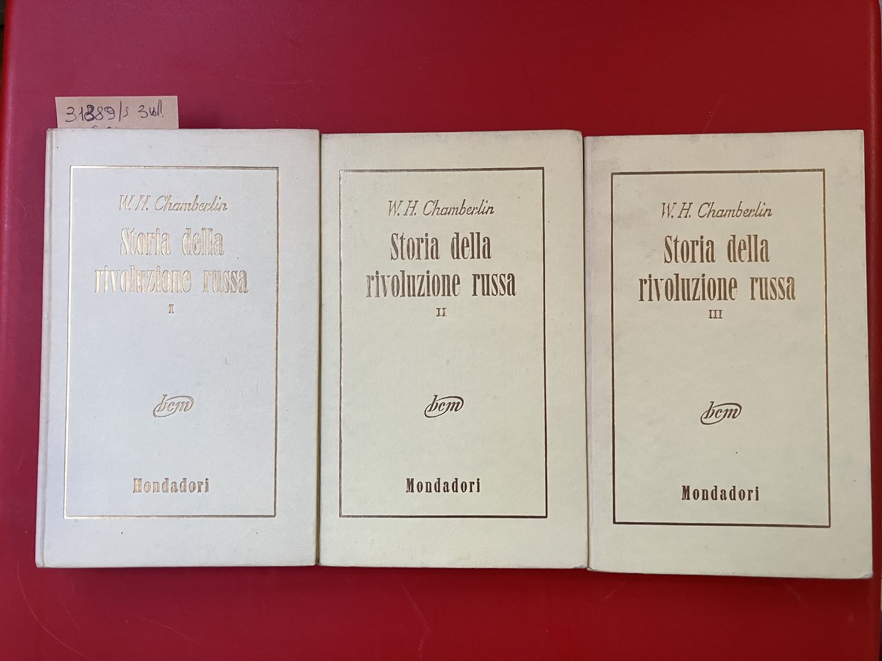 Storia della rivoluzione russa 3 volumi