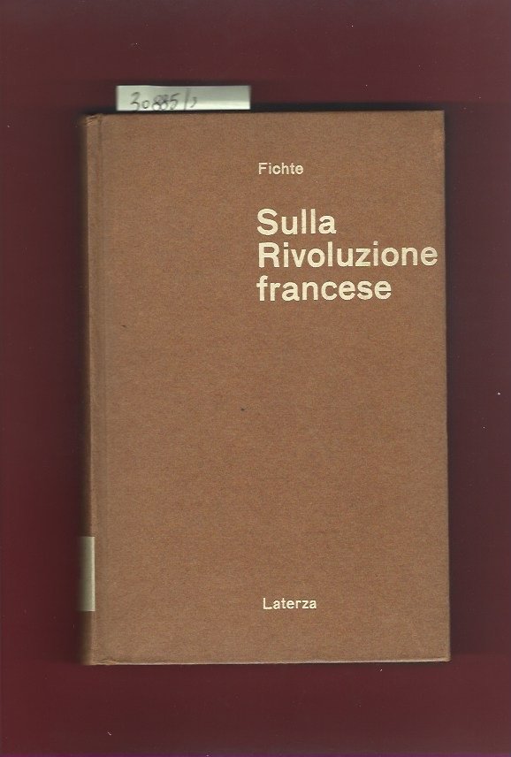 Sulla Rivoluzione francese. Sulla libertà di pensiero