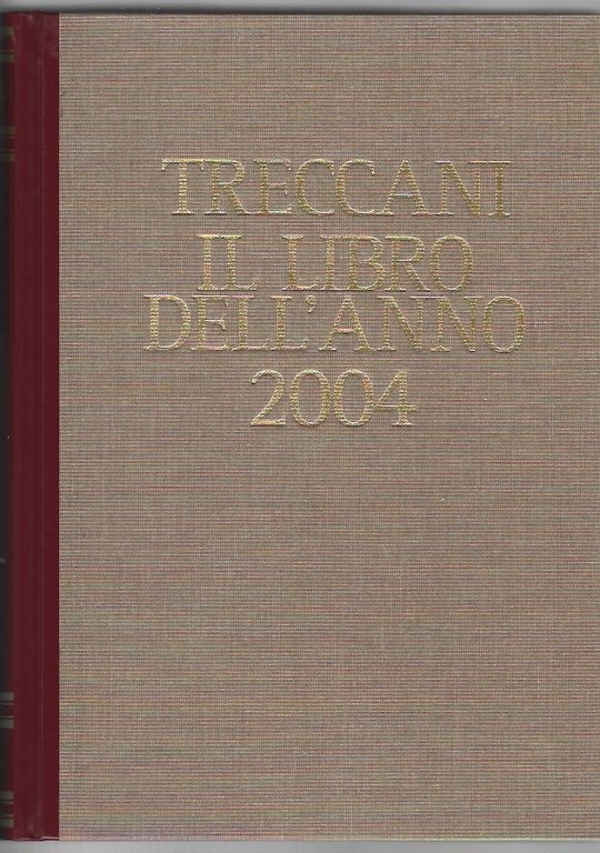 Treccani Il libro dell'anno 2004