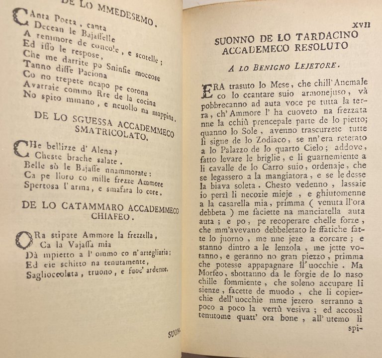 IL PORCELLI. COLLEZIONE DI TUTTI I POEMI IN LINGUA NAPOLETANA. …