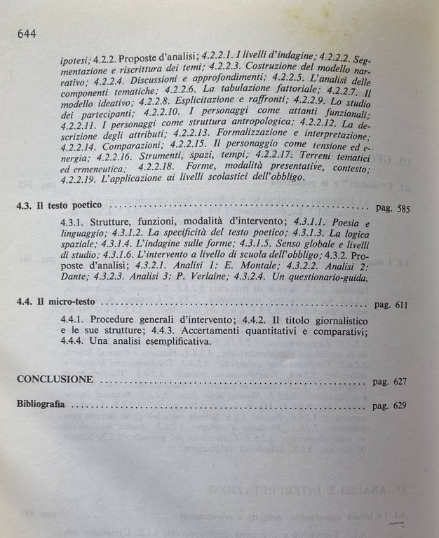 LINGUA, TESTO, SIGNIFICATO. TEORIA E METODO DI EDUCAZIONE ALL'ANALISI E …