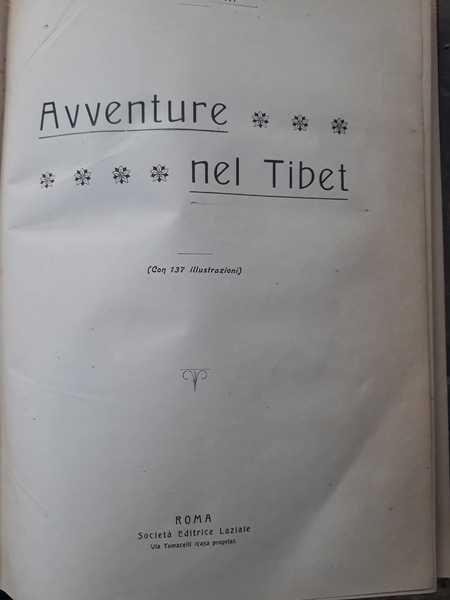 AVVENTURE NEL TIBET.