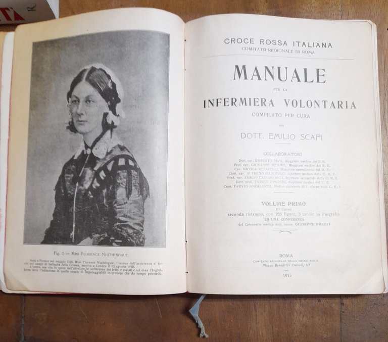 MANUALE PER LA INFERMIERA VOLONTARIA. VOLUME PRIMO. | Immagine Gallery 2