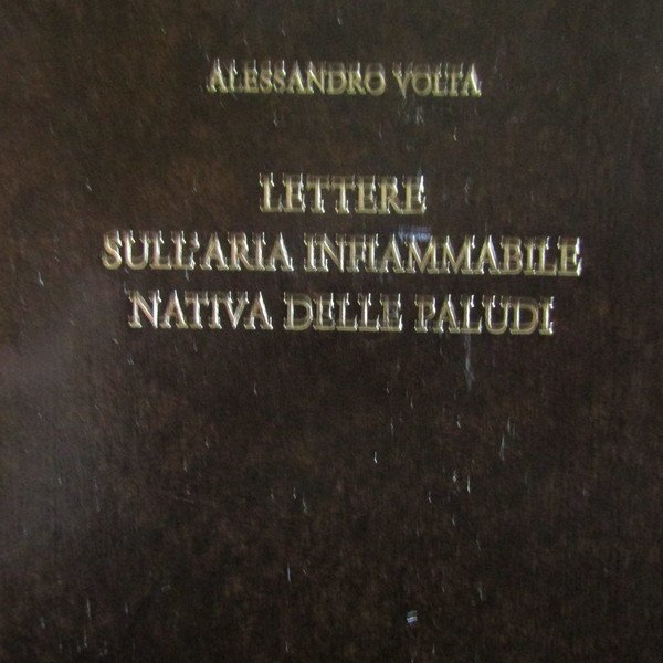Lettere sull'aria infiammabile nativa delle paludi