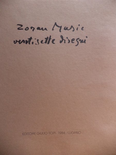 Ventisette disegni di Zoran Music