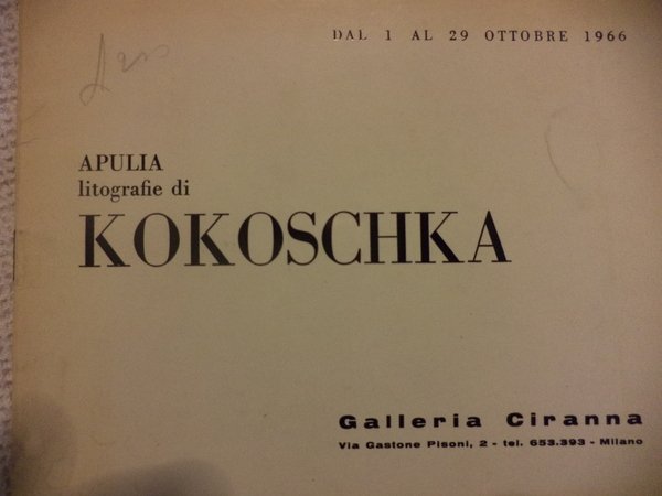 Apulia Litografie di Kokoschka