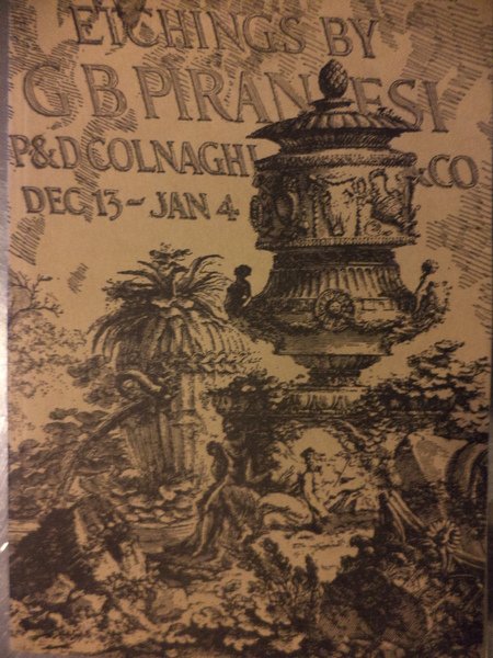 Etchings by Giovanni Piranesi