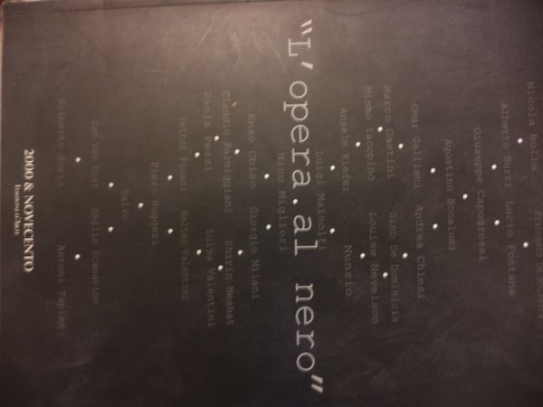 ' L'opera al nero '