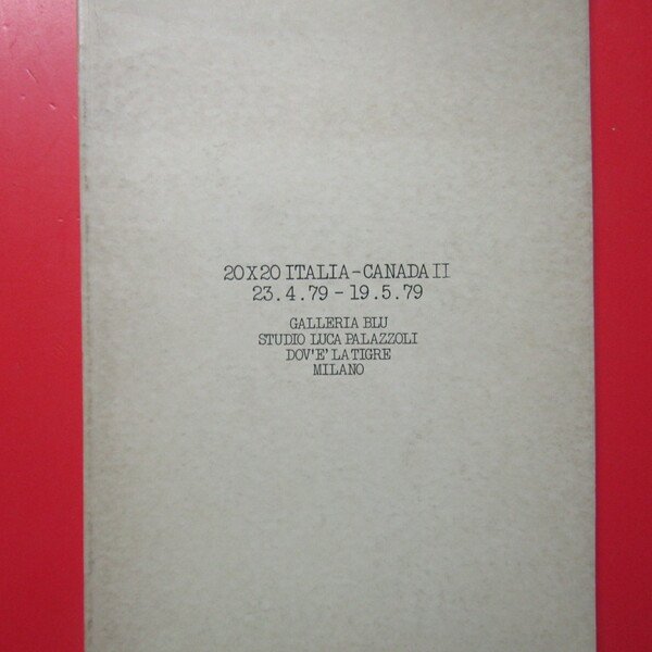 20x20 Italia - Canada II