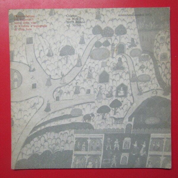 Dipinti indiani del Rajastan: scene della vita di Krishna e …