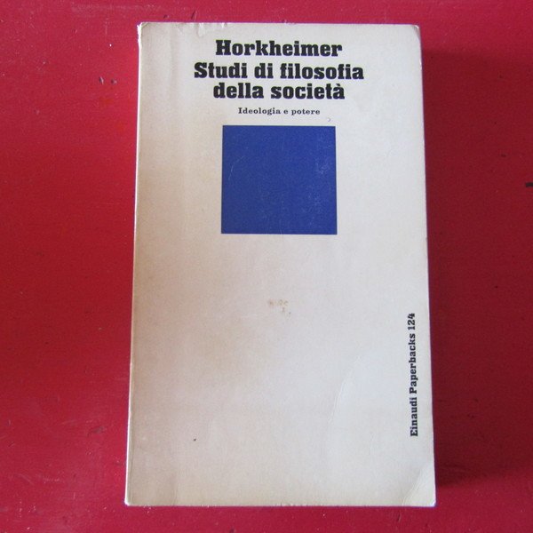 Studi di filosofia della società