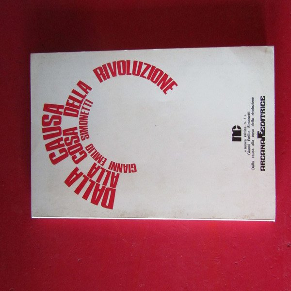 Dalla causa alla cosa della rivoluzione