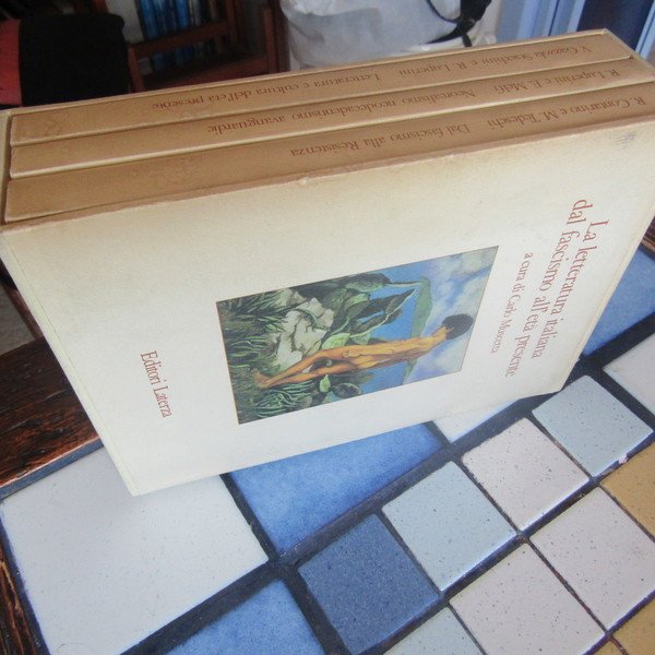 La letteratura italiana storia e testi