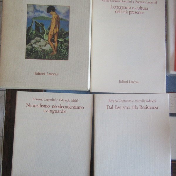 La letteratura italiana storia e testi