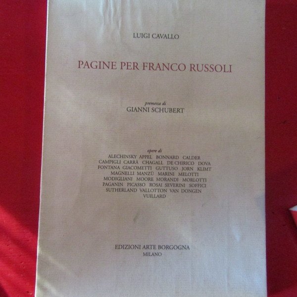 Pagine per Franco Russoli