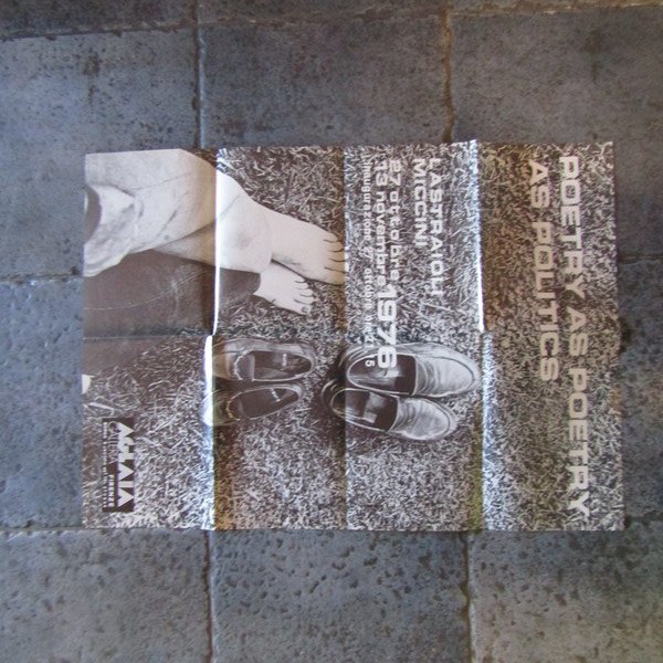 Poetry as Poetry as Politics