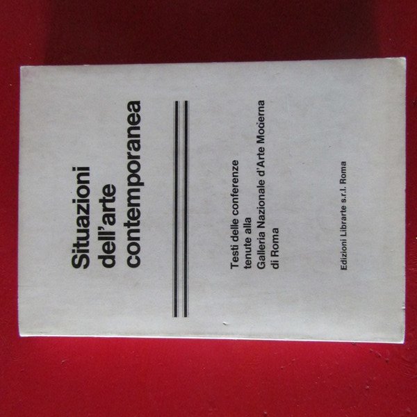 Situazioni dell'arte contemporanea