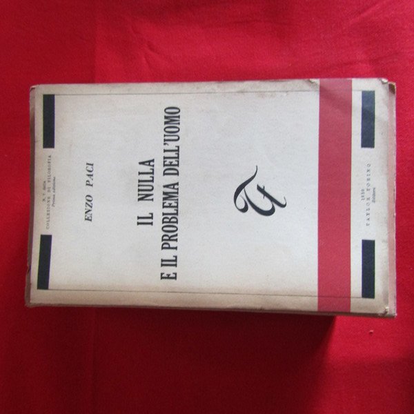 Il nulla e il problema dell'uomo