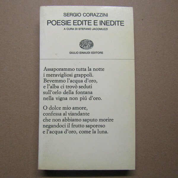 Poesie edite ed inedite