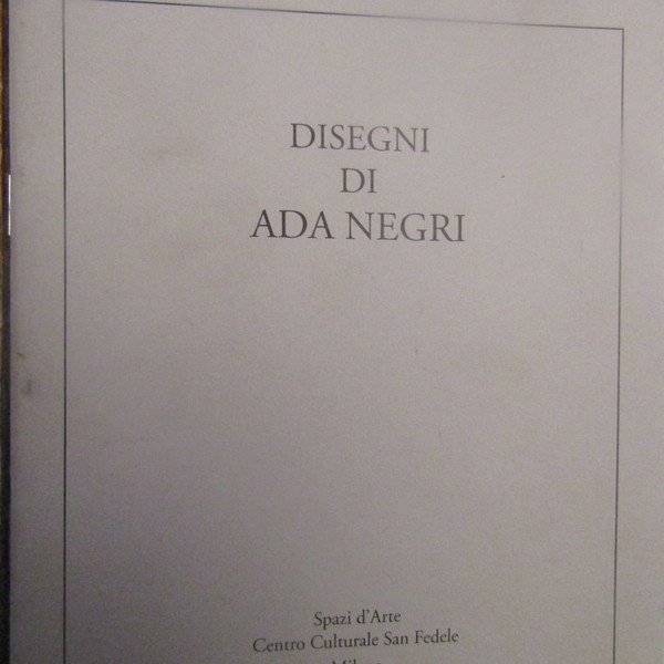 Disegni di Ada Negri