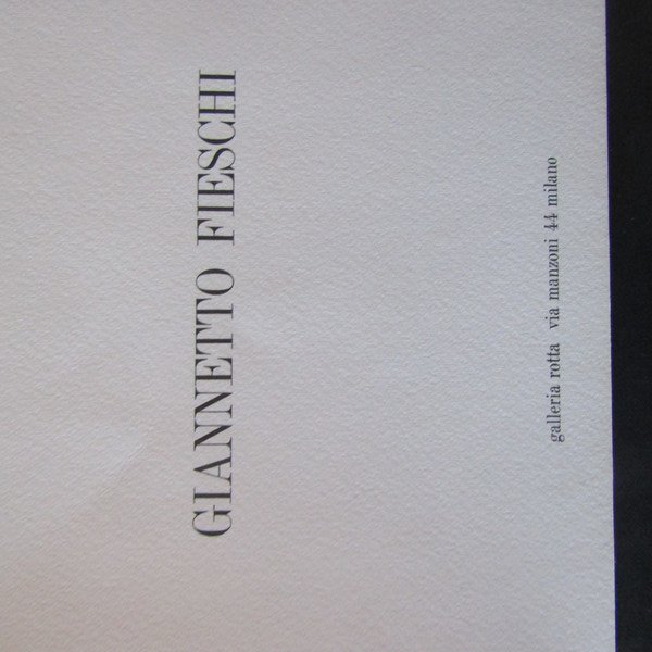 Giannetto Fieschi | Immagine principale