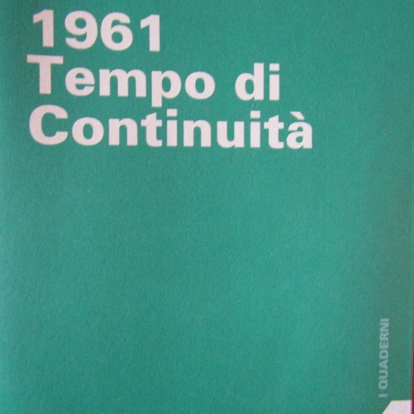 1961 Tempo di Continuità | Immagine principale